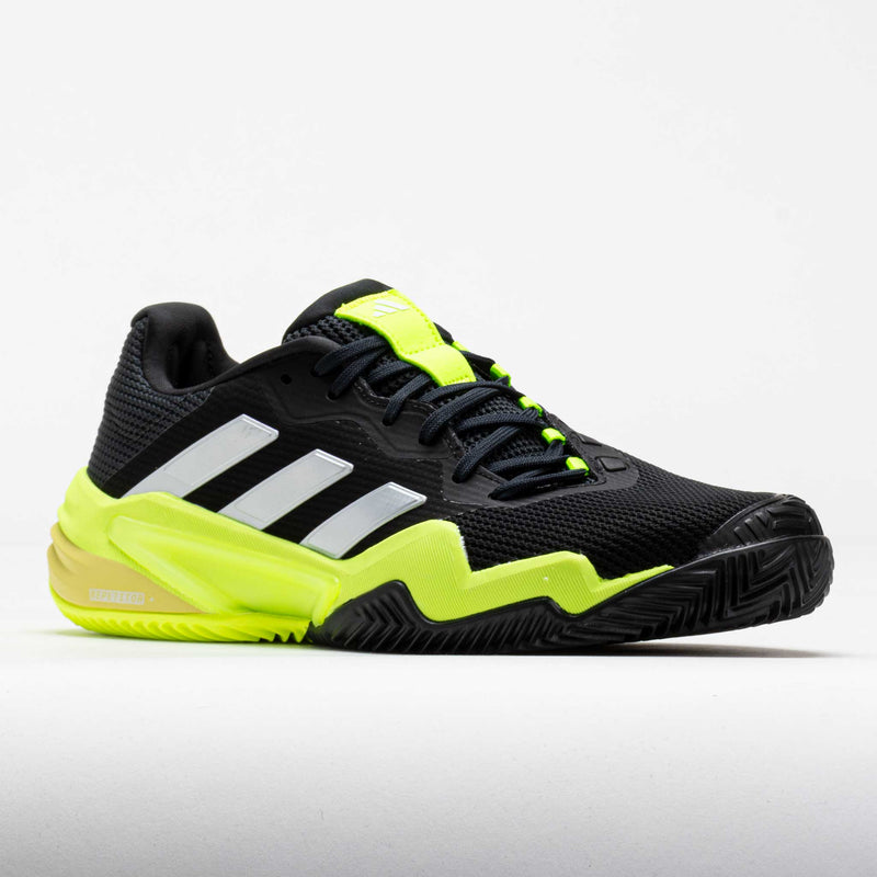 adidas Barricade 13 Clay Men's Core Black/Zero Metallic/Lucid Lemon
