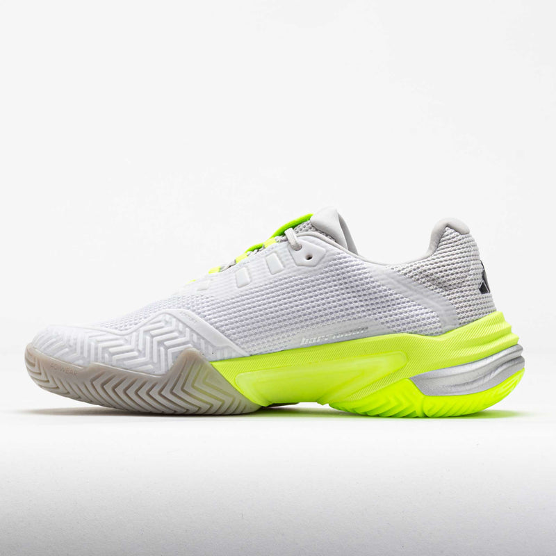 adidas Barricade 13 Women's White/Iron Metallic/Lucid Lemon