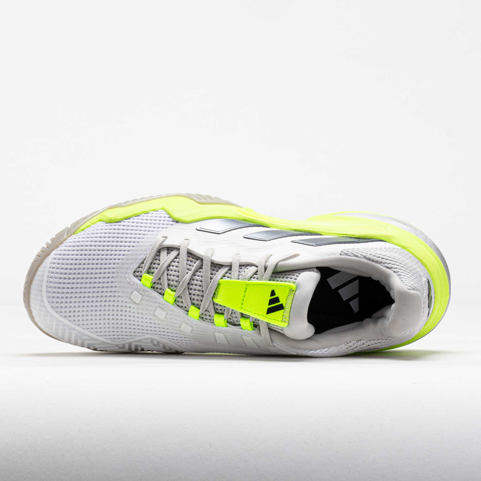 adidas Barricade 13 Women's White/Iron Metallic/Lucid Lemon