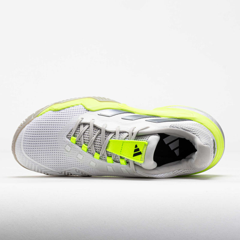 adidas Barricade 13 Women's White/Iron Metallic/Lucid Lemon