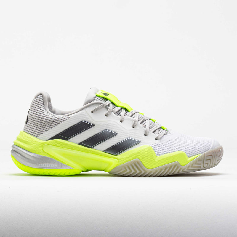 adidas Barricade 13 Women's White/Iron Metallic/Lucid Lemon