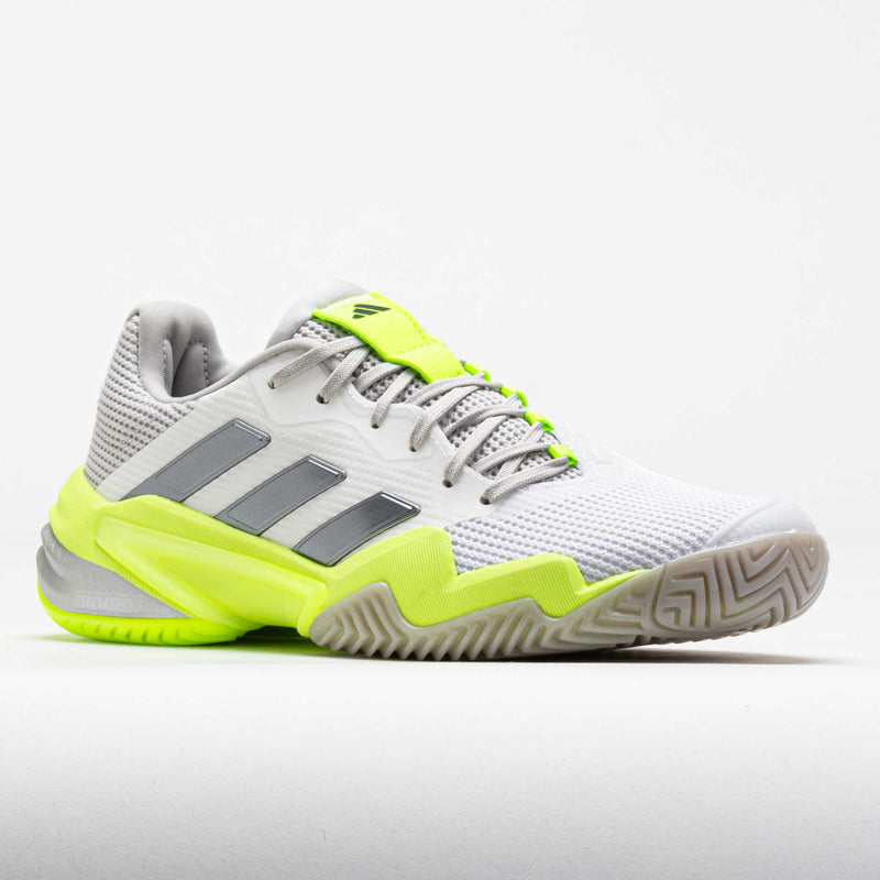 adidas Barricade 13 Women's White/Iron Metallic/Lucid Lemon