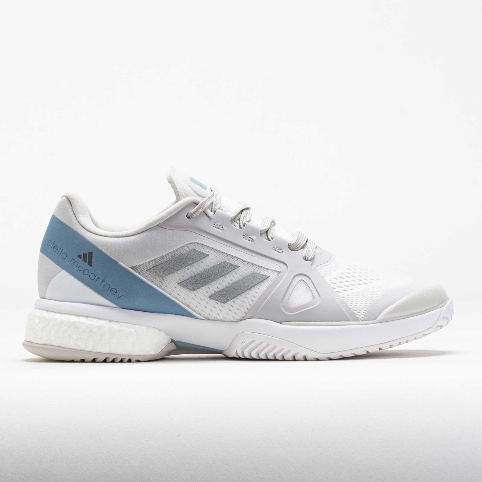 adidas Stella Court Women's White/Silver Metallic/Wonder Blue