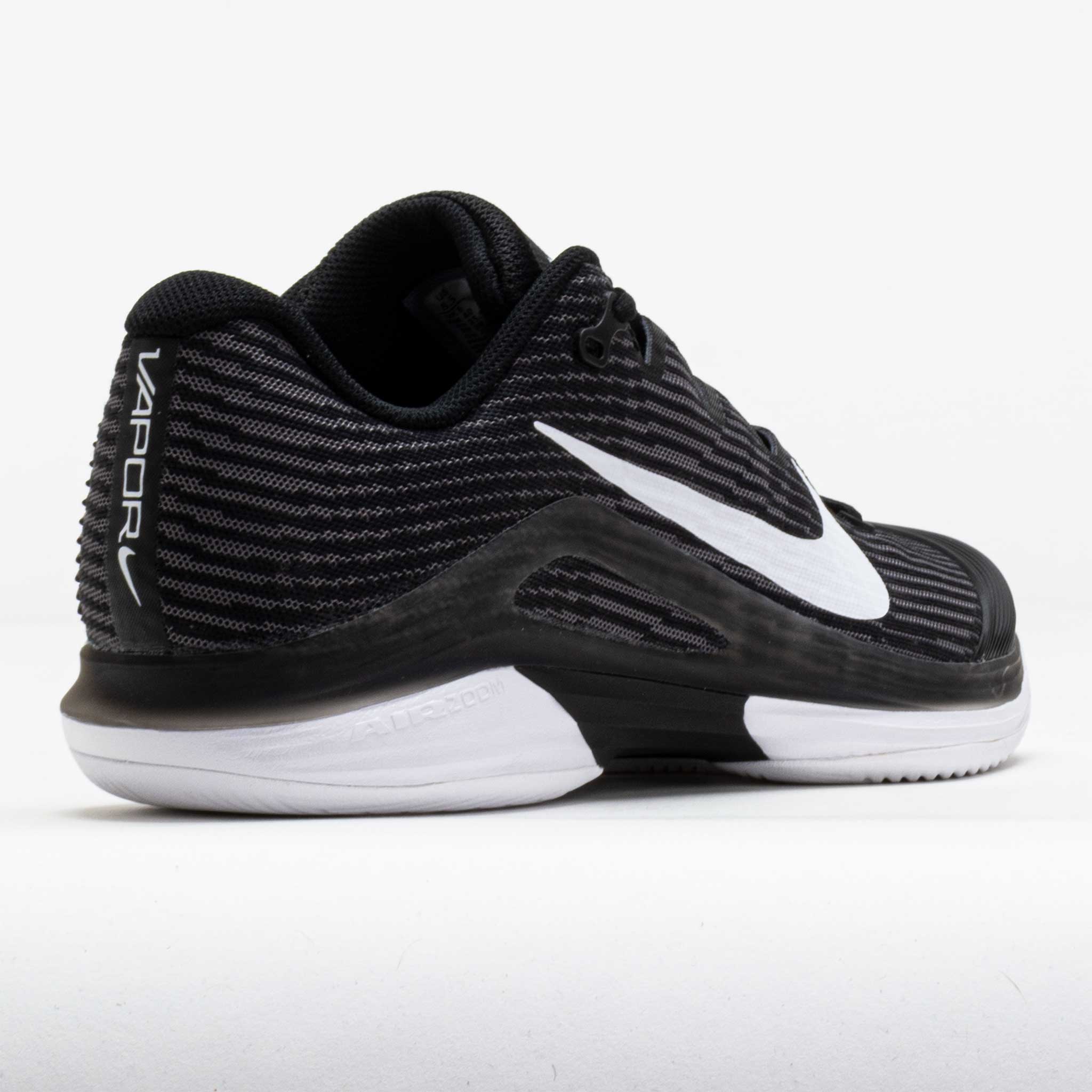Nike Vapor 12 Women's Black/White/Dark Smoke Grey – Holabird Sports