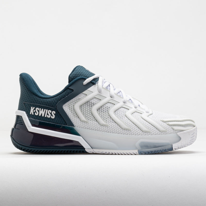 K-Swiss Ultrashot 4 Clay Men's White/Stargazer/Neon Blaze
