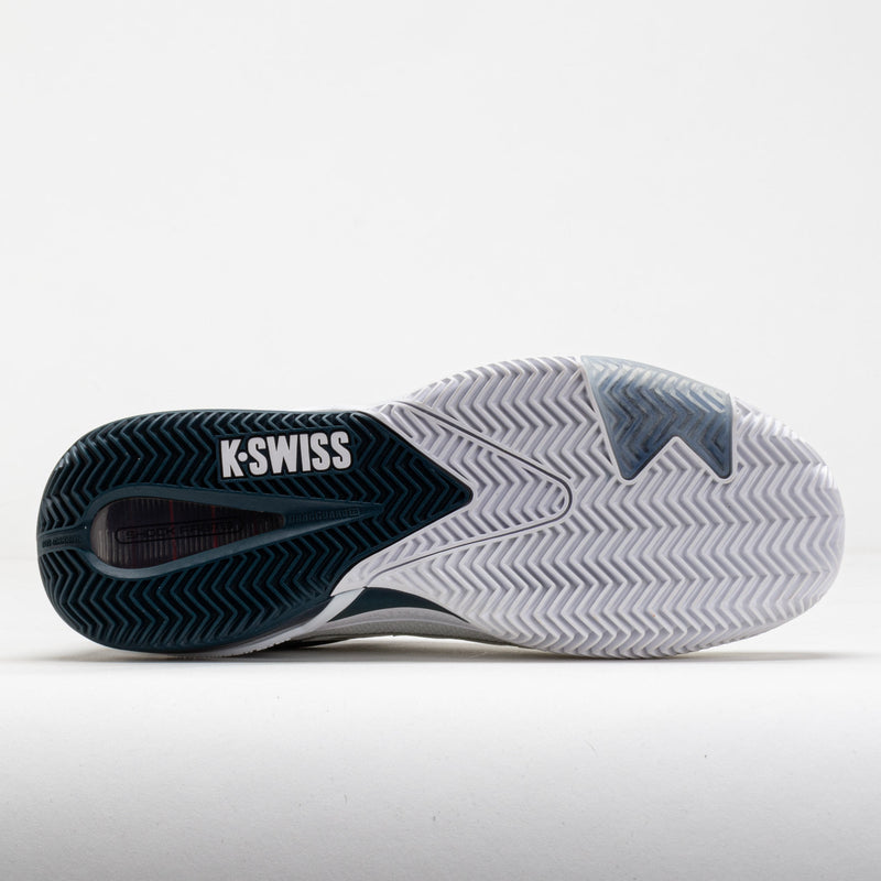 K-Swiss Ultrashot 4 Clay Men's White/Stargazer/Neon Blaze