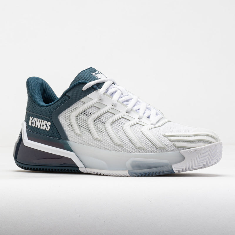 K-Swiss Ultrashot 4 Clay Men's White/Stargazer/Neon Blaze