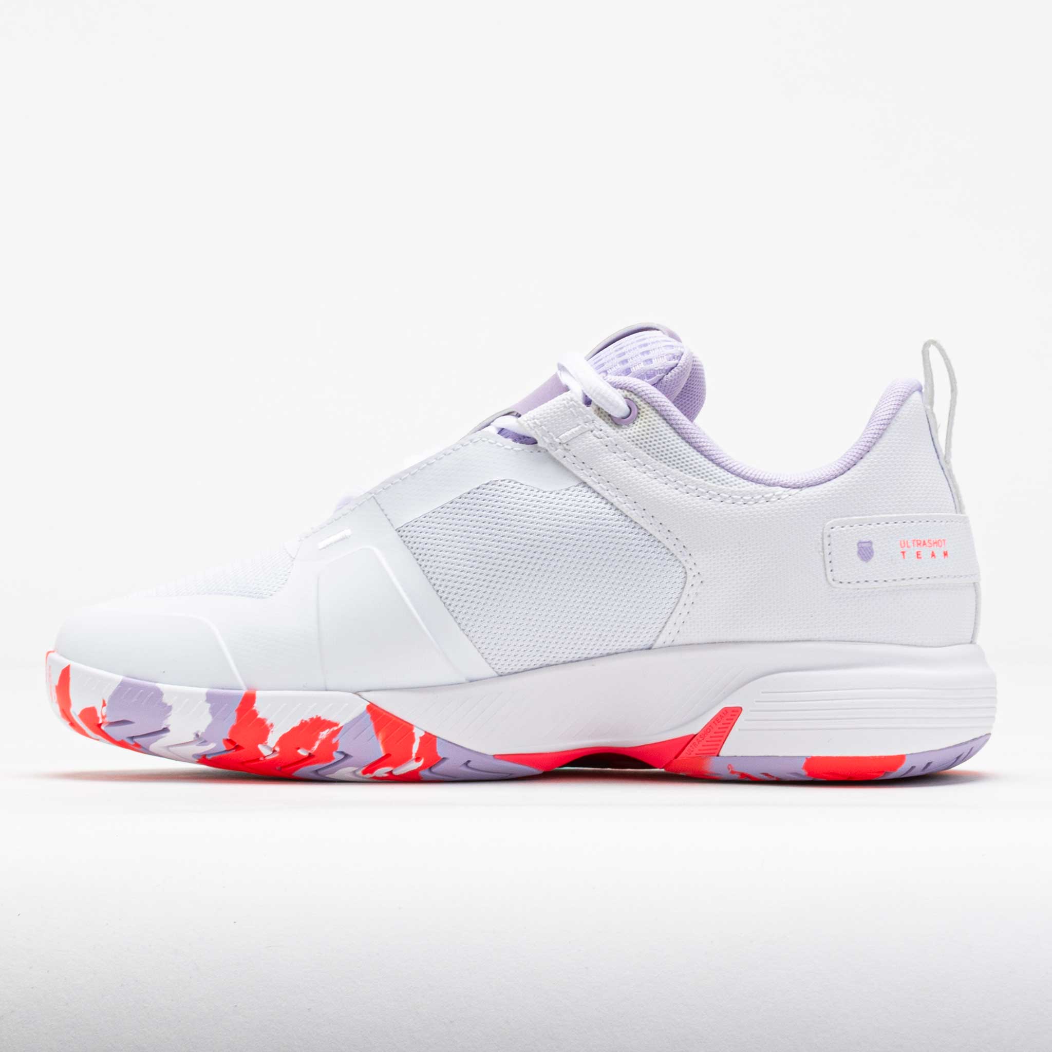 K-Swiss Ultrashot Team Women's White/Orchid Petal/Neon Blaze
