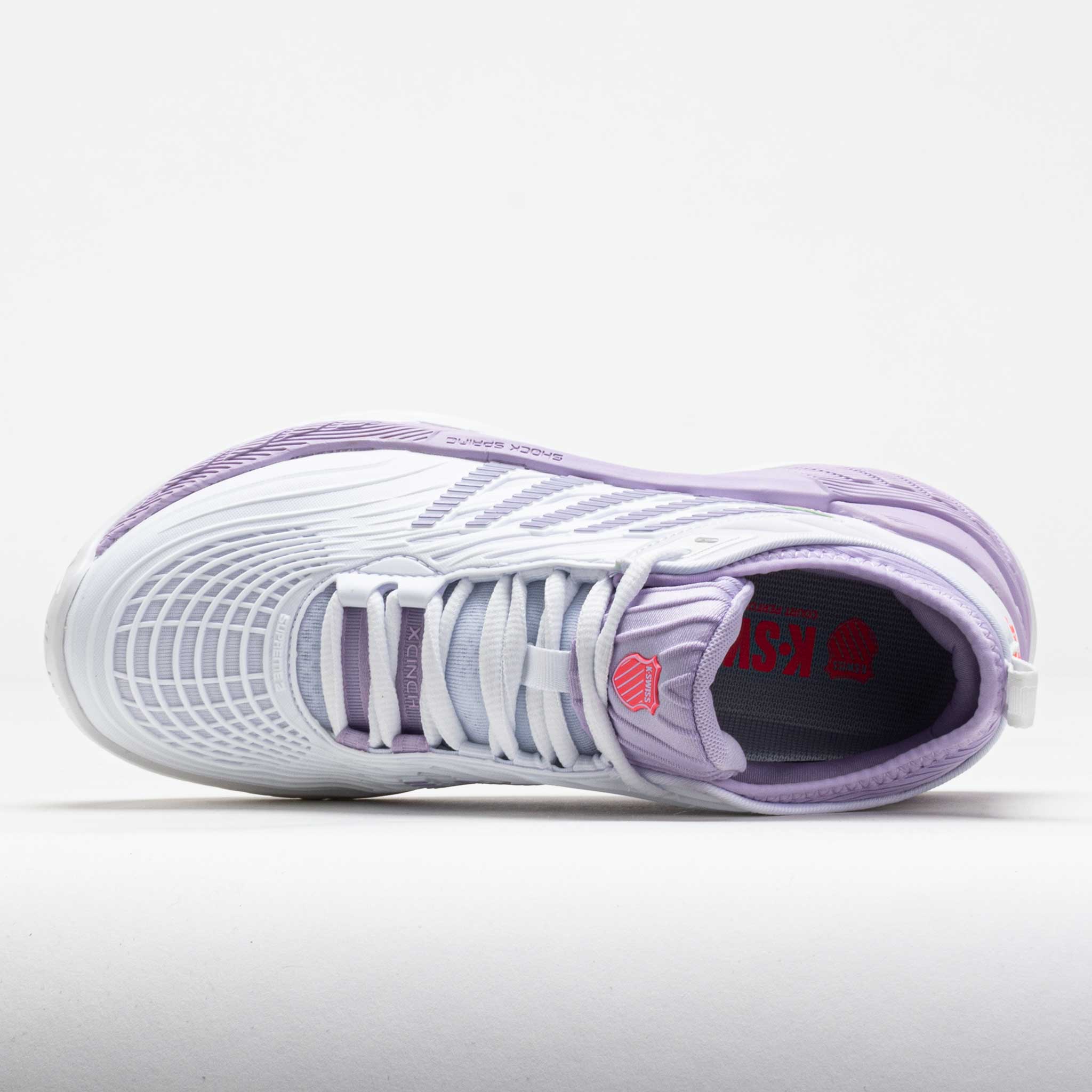 K-Swiss Hypercourt Supreme 2 Women's White/Orchid Petal/Neon Blaze