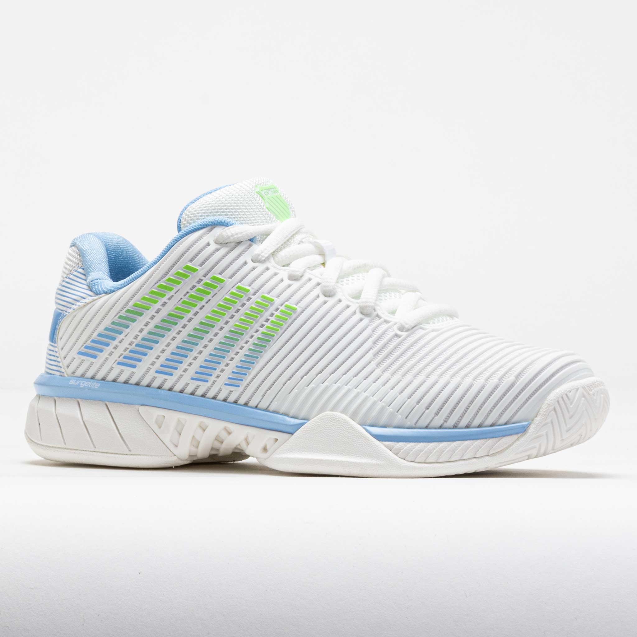 K-Swiss Hypercourt Express 2 Women's White/Dutch Canal/Paradise Green