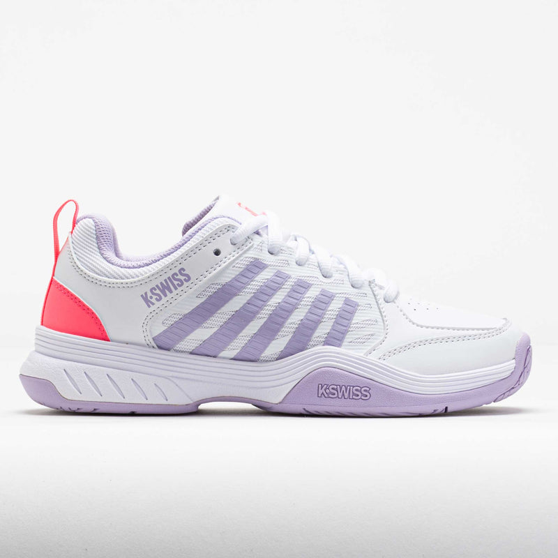 K-Swiss Court Express 2 Women's White/Orchid Petal/Neon K-Swiss Court Express 2 Women's White/Orchid Petal/Neon
