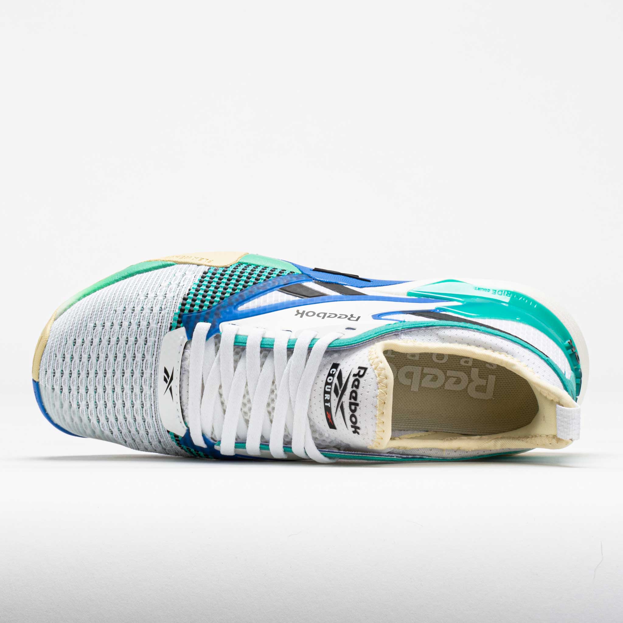 Reebok Nano Court Women's White/Weathered White/Unleashed Green