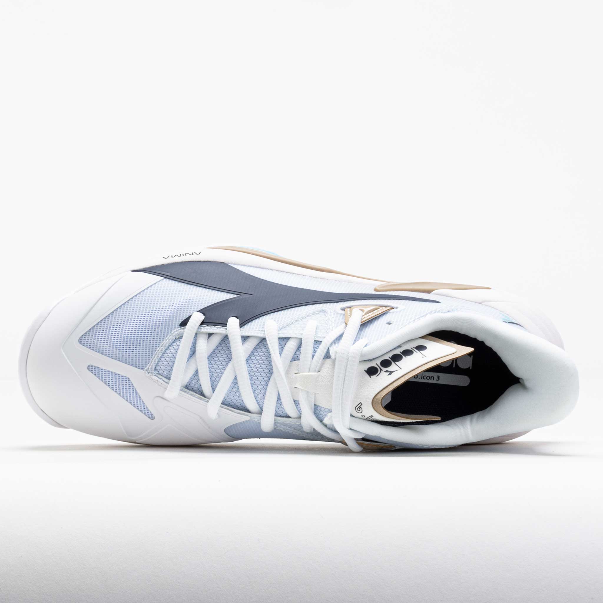 Diadora B.Icon 3 AG Women's White/Blue Corsair – Holabird Sports