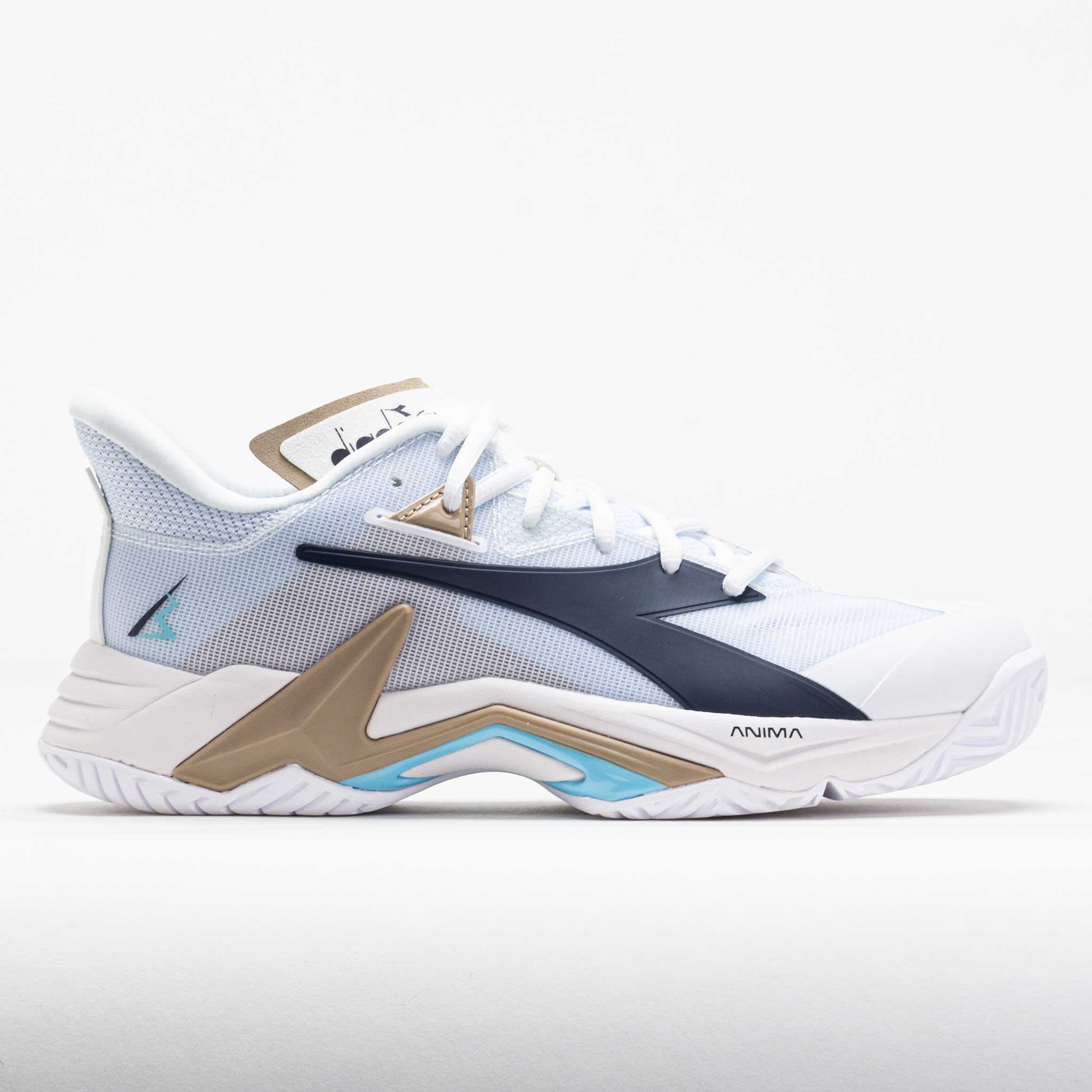 Diadora B.Icon 3 AG Women's White/Blue Corsair