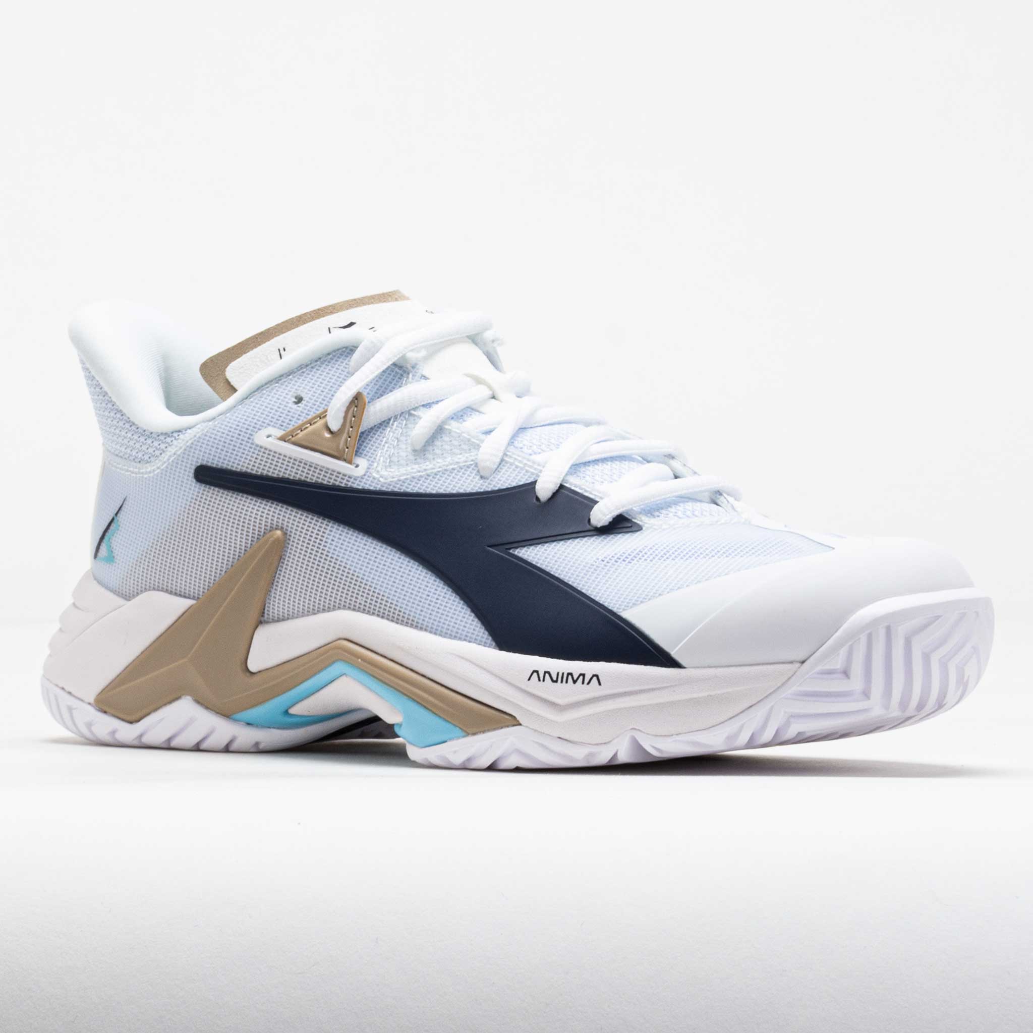 Diadora B.Icon 3 AG Women's White/Blue Corsair – Holabird Sports