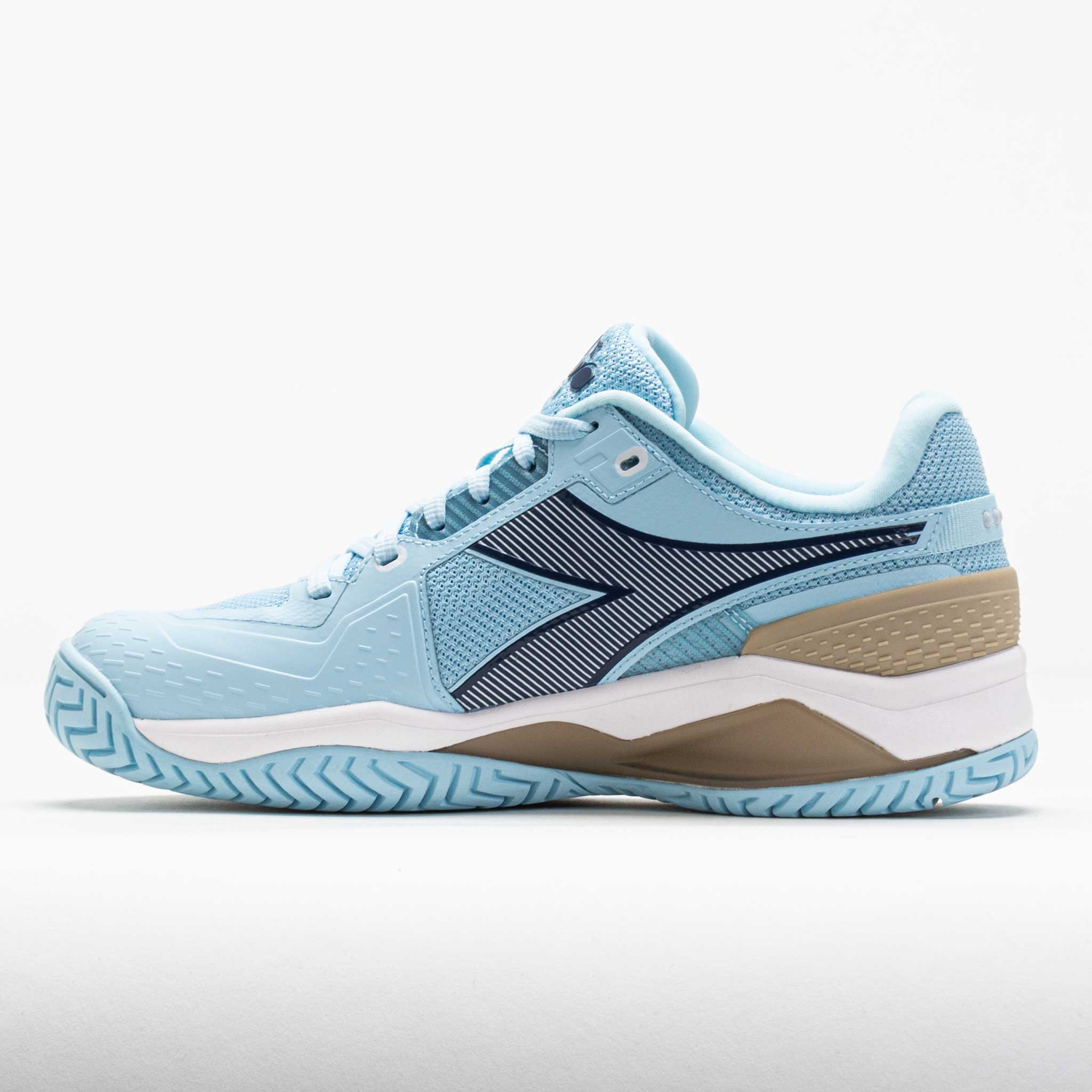 Diadora Blushield Torneo 3 AG Women's Corydalis Blue/Black Iris