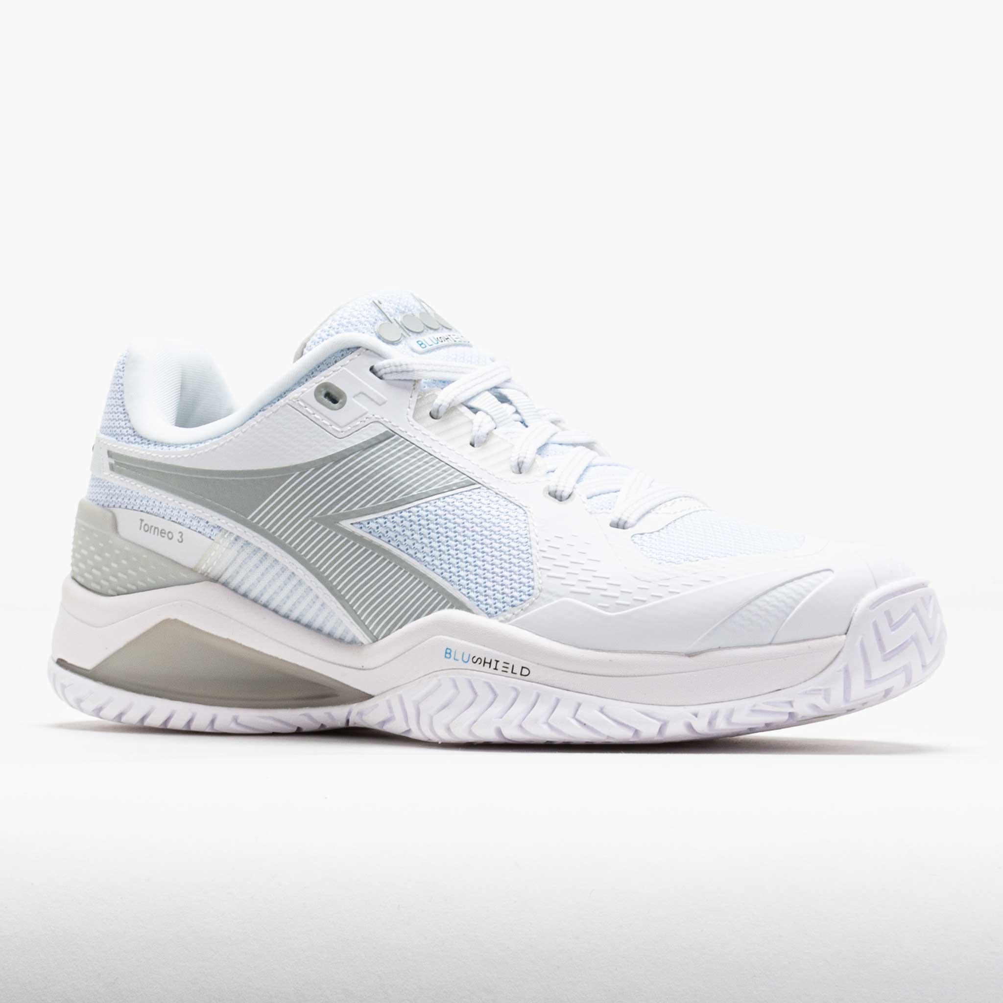 Diadora Blushield Torneo 3 AG Women's White/Silver