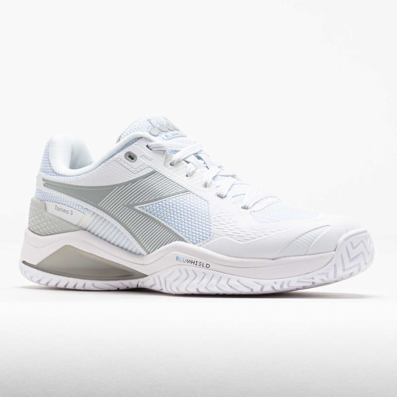 Diadora Blushield Torneo 3 AG Women's White/Silver