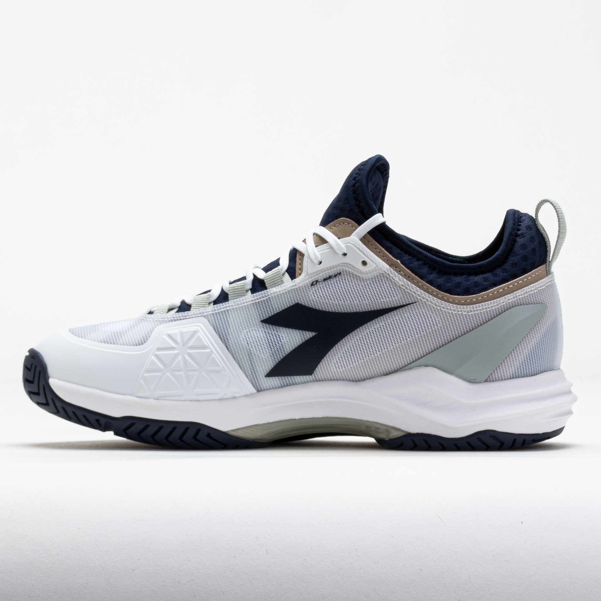 Diadora Speed Blushield Fly 4+ AG Men's White/Blue Corsair