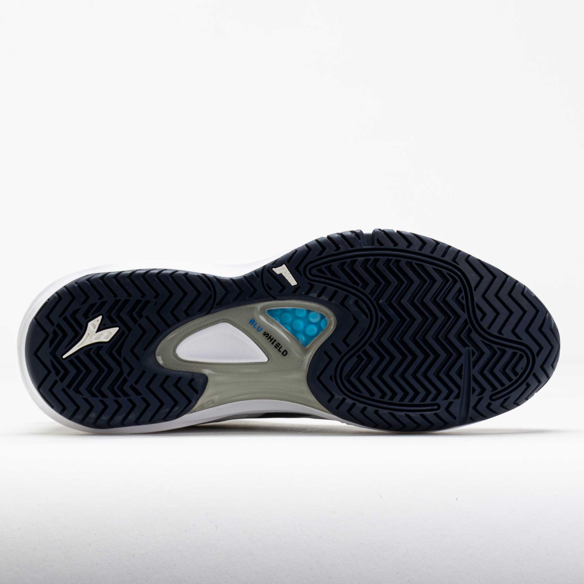 Diadora Speed Blushield Fly 4+ AG Men's White/Blue Corsair