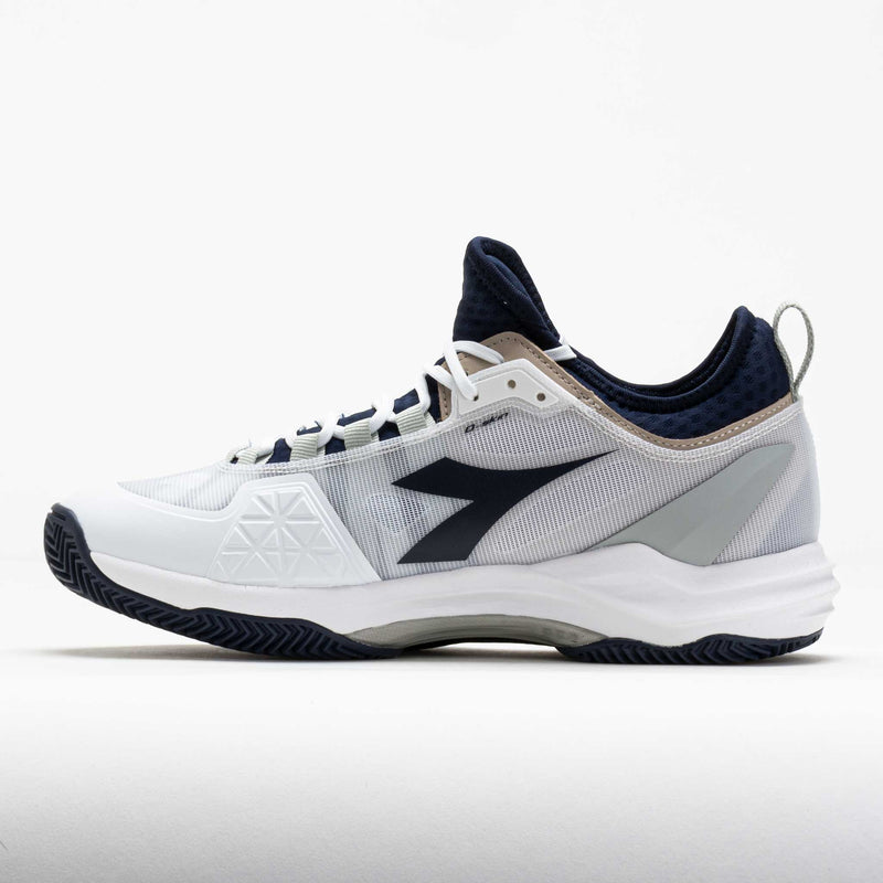 Diadora Speed Blushield Fly 4+ Clay Men's White/Blue Corsair