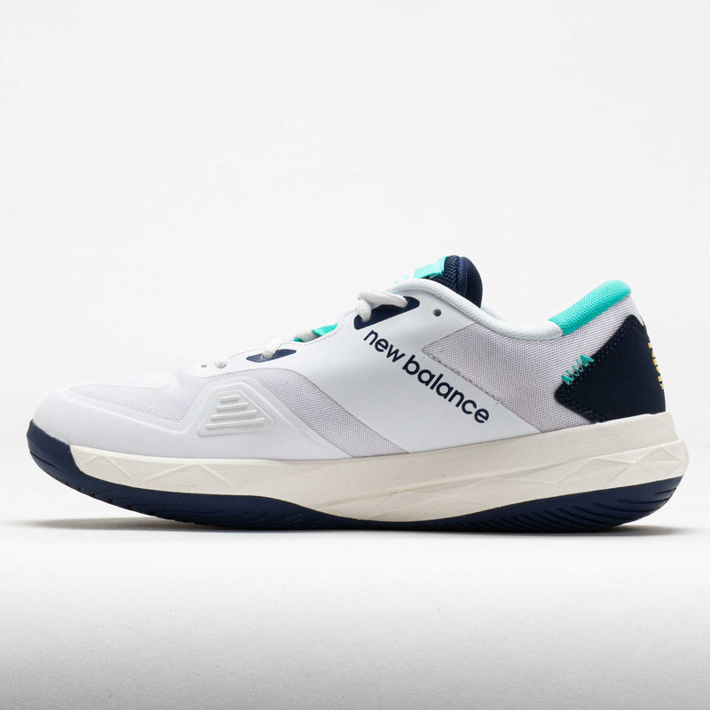 New Balance 796v4 Men's White/NB Navy/Cyber Jade