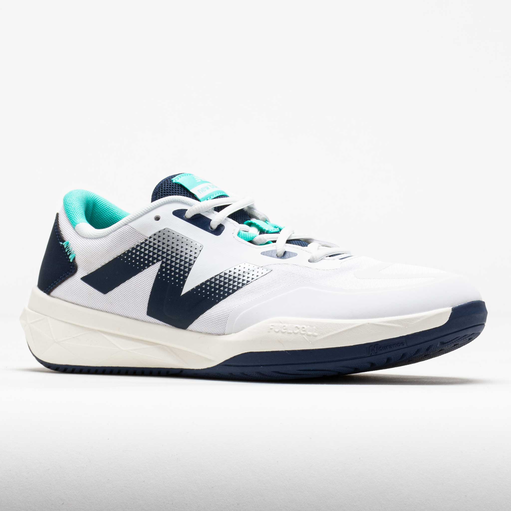 New Balance 796v4 Men's White/NB Navy/Cyber Jade – Holabird Sports