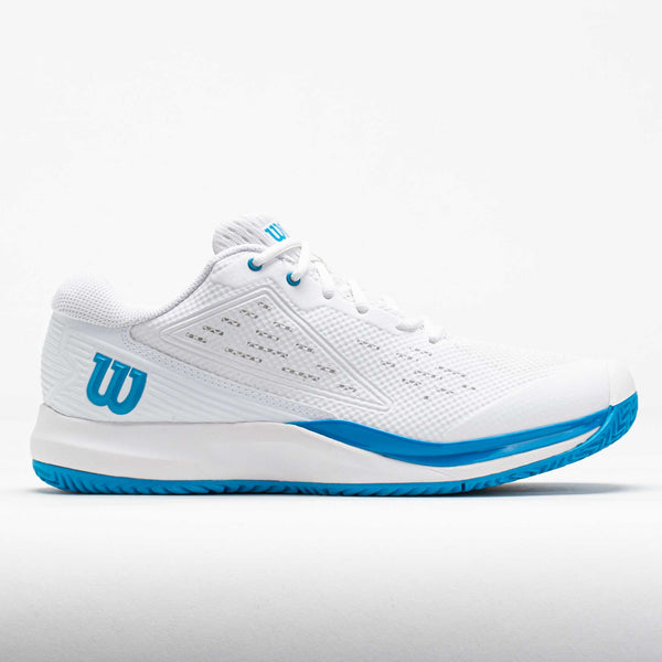 Wilson Rush Pro Ace Men's White/White/Atomic Blue – Holabird Sports