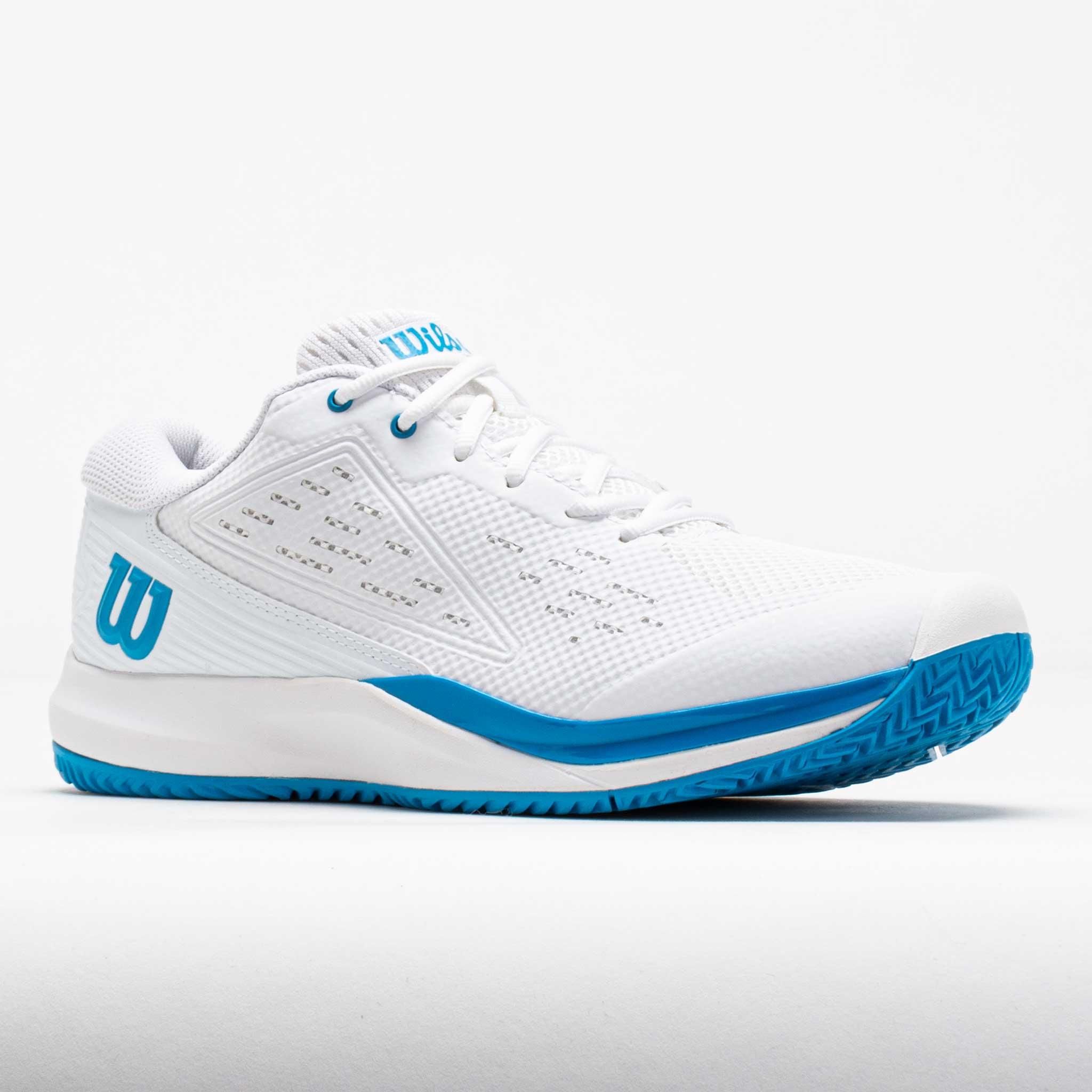 Wilson Rush Pro Ace Men's White/White/Atomic Blue – Holabird Sports