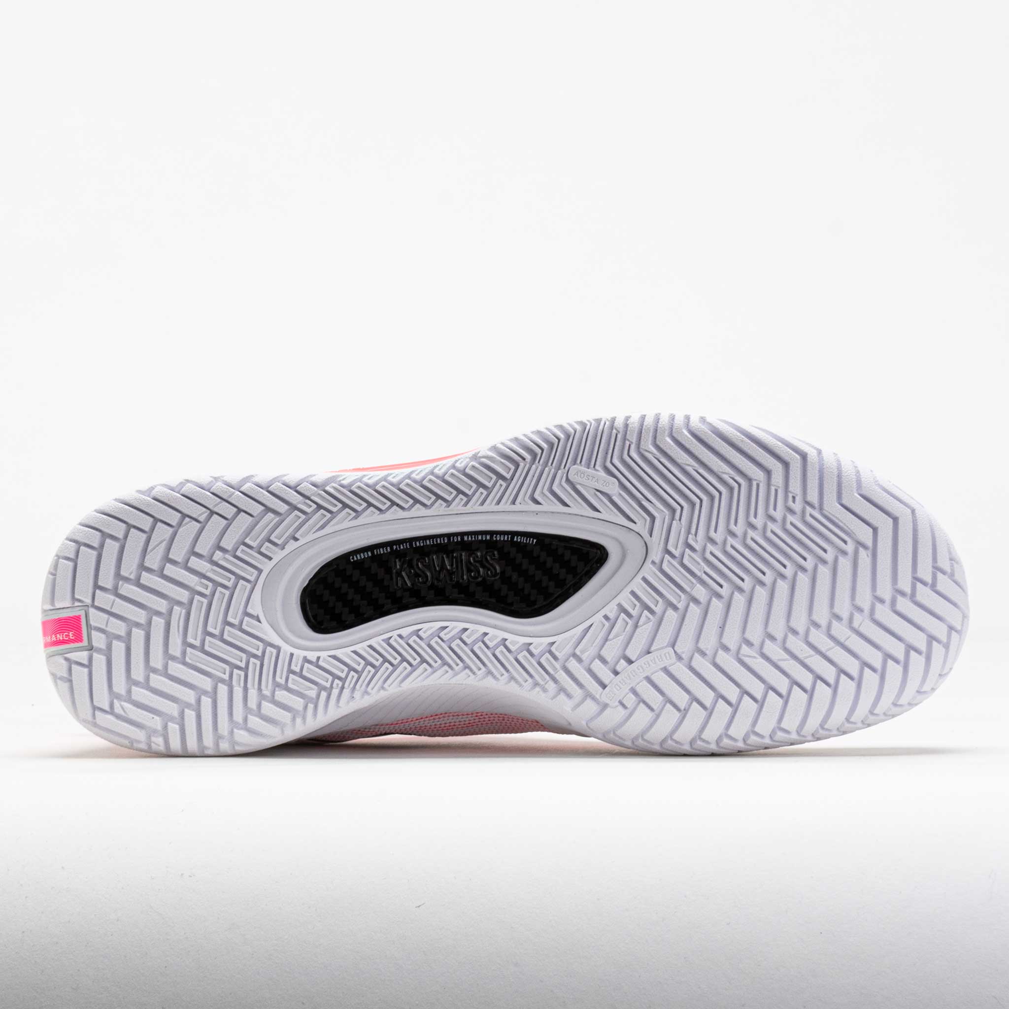 K-Swiss Hypercourt Pinnacle Men's White/Neon Blaze/Stargazer