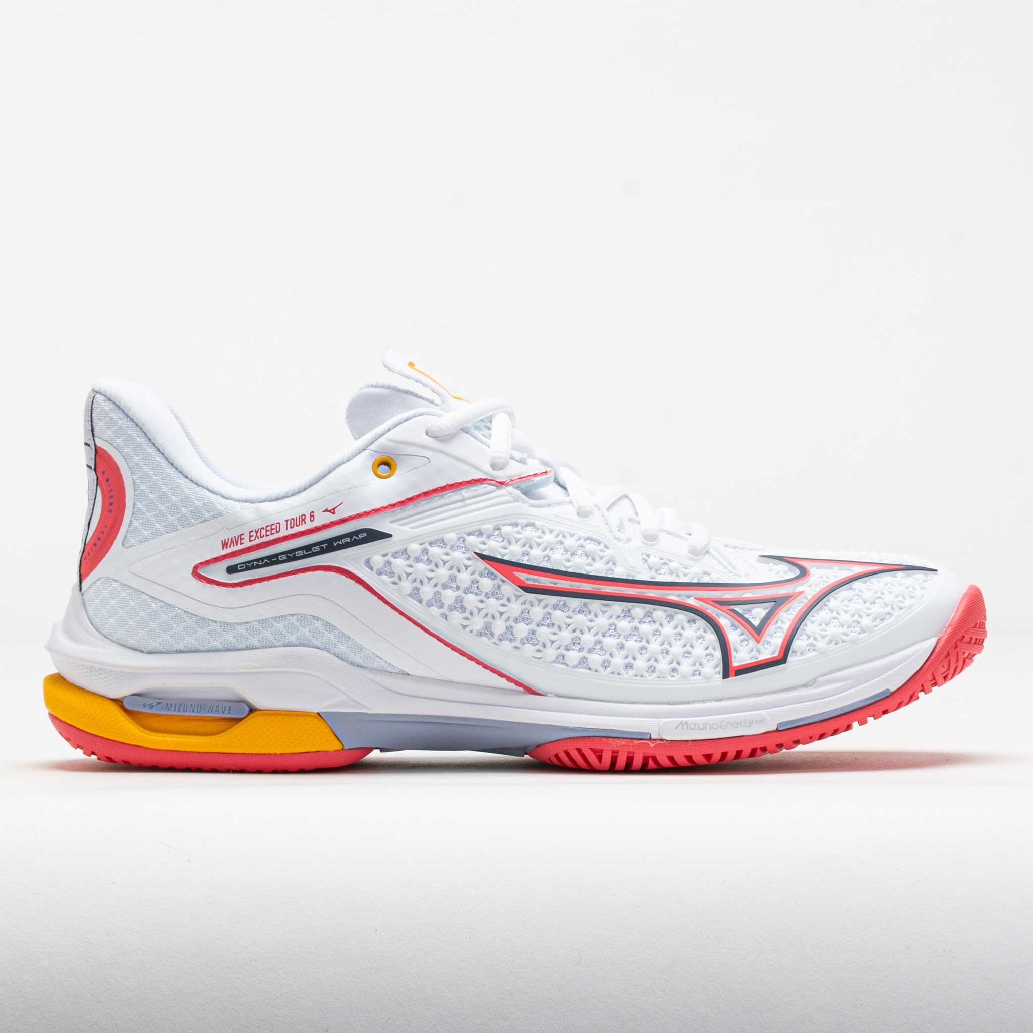Mizuno Wave Exceed Tour 6 AC Women's White/Calypso Coral