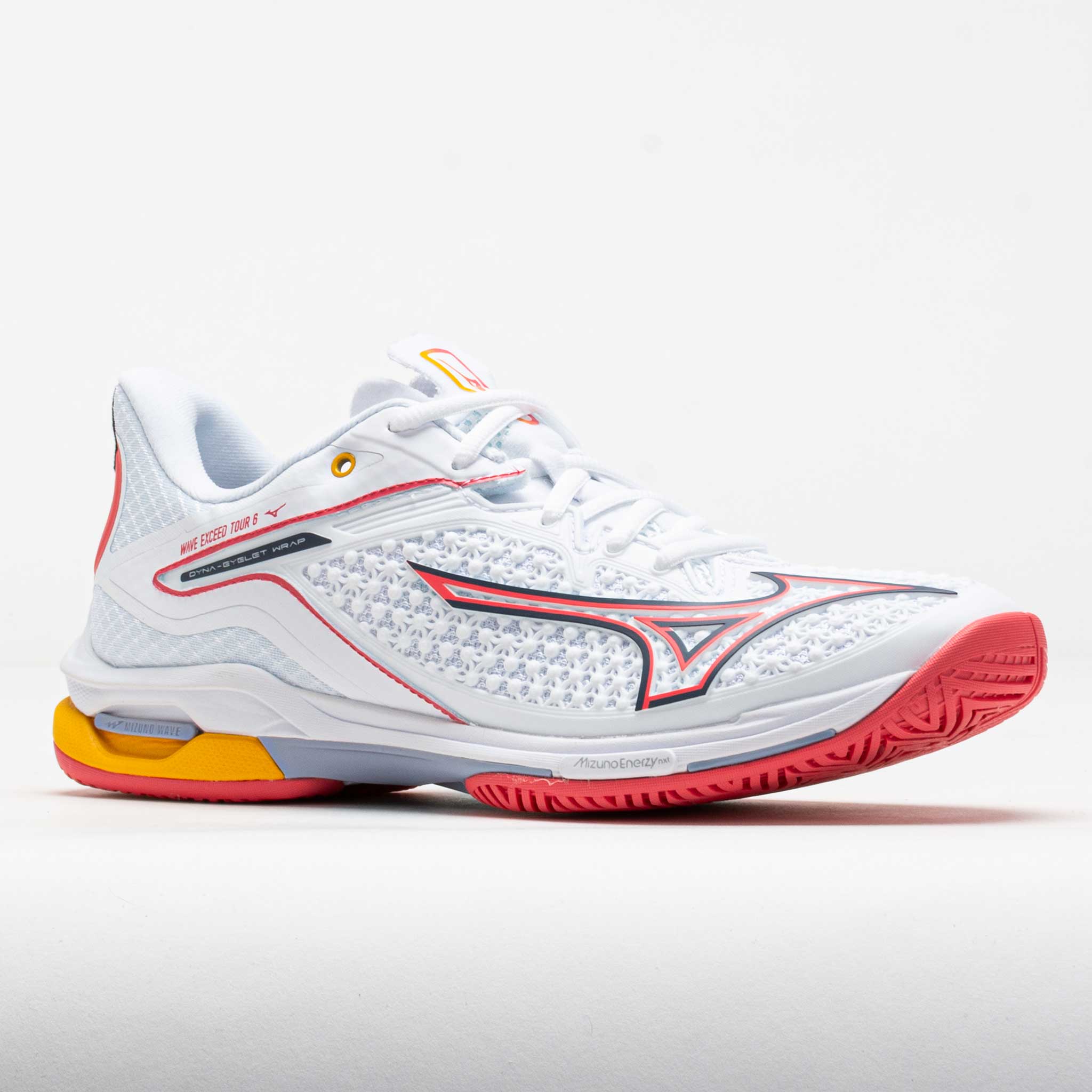 Mizuno Wave Exceed Tour 6 AC Women's White/Calypso Coral