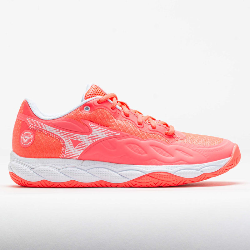 Mizuno Wave Enforce Court AC Women's Striking Coral/White