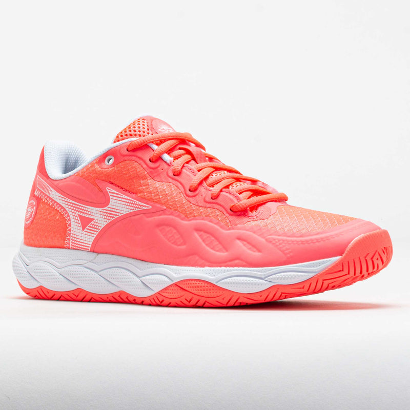 Mizuno Wave Enforce Court AC Women's Striking Coral/White