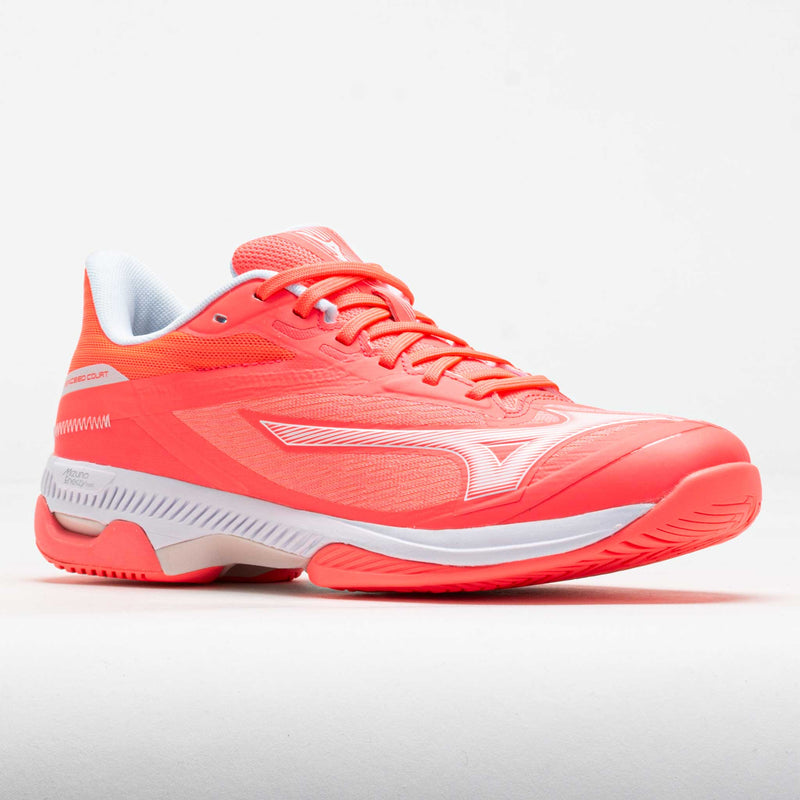 Mizuno Wave Exceed Court AC Women's Striking Coral/White