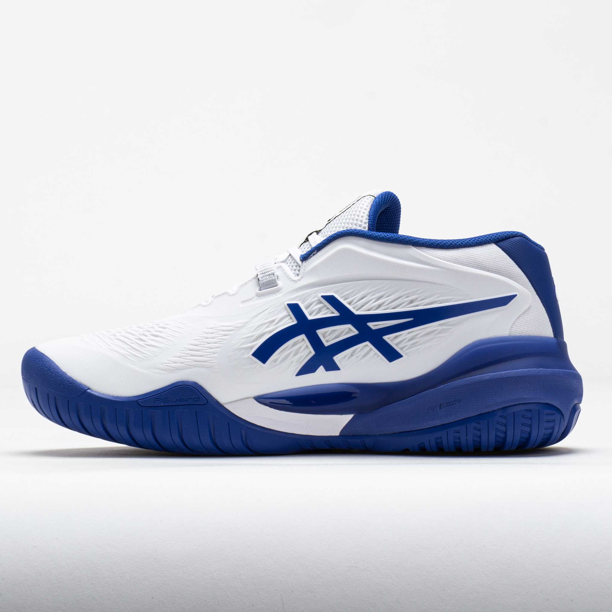 ASICS GEL-Resolution X Men's White/Dark Cobalt – Holabird Sports