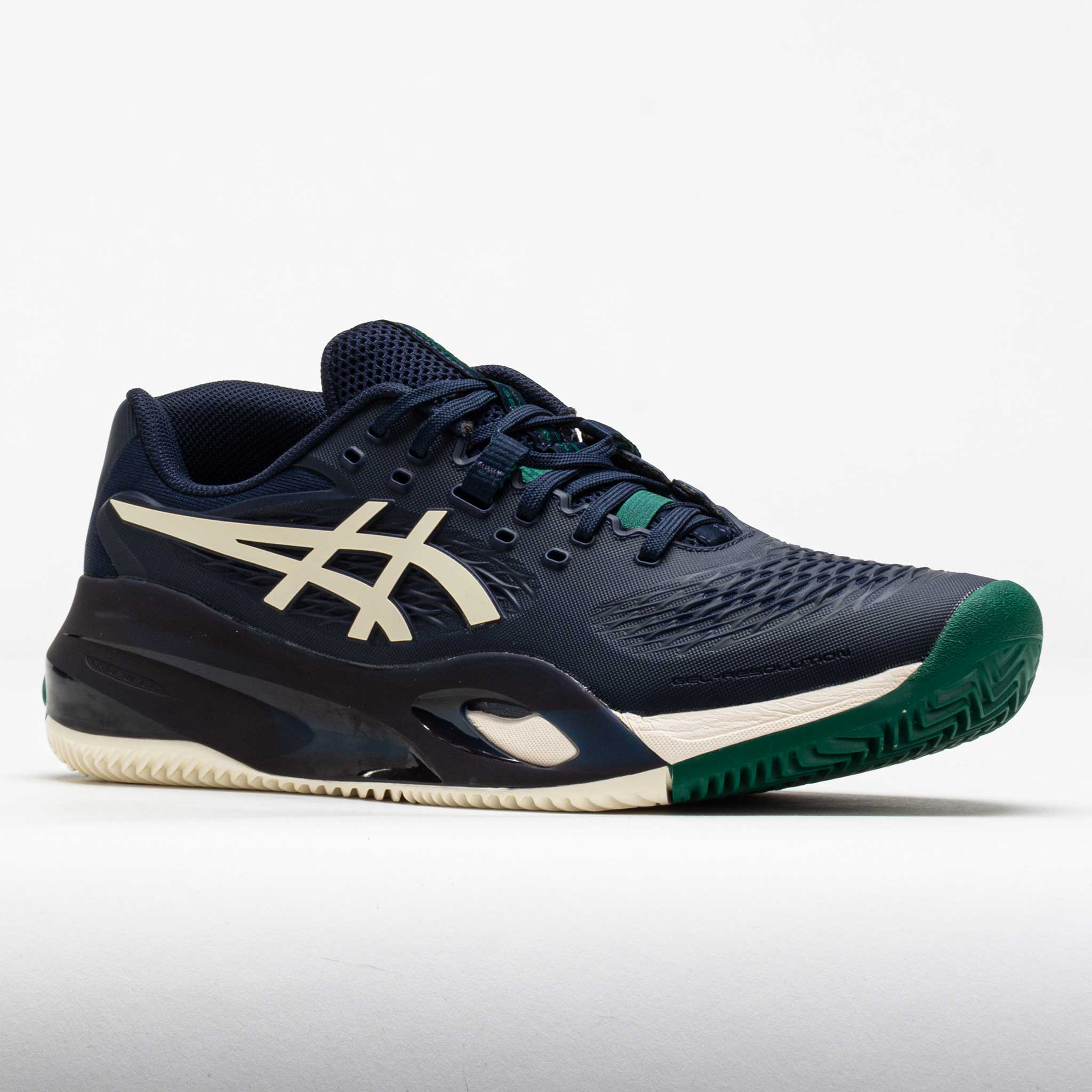 1011 ASICS GEL-Resolution X Clay Men's Midnight/Cream – Holabird Sports
