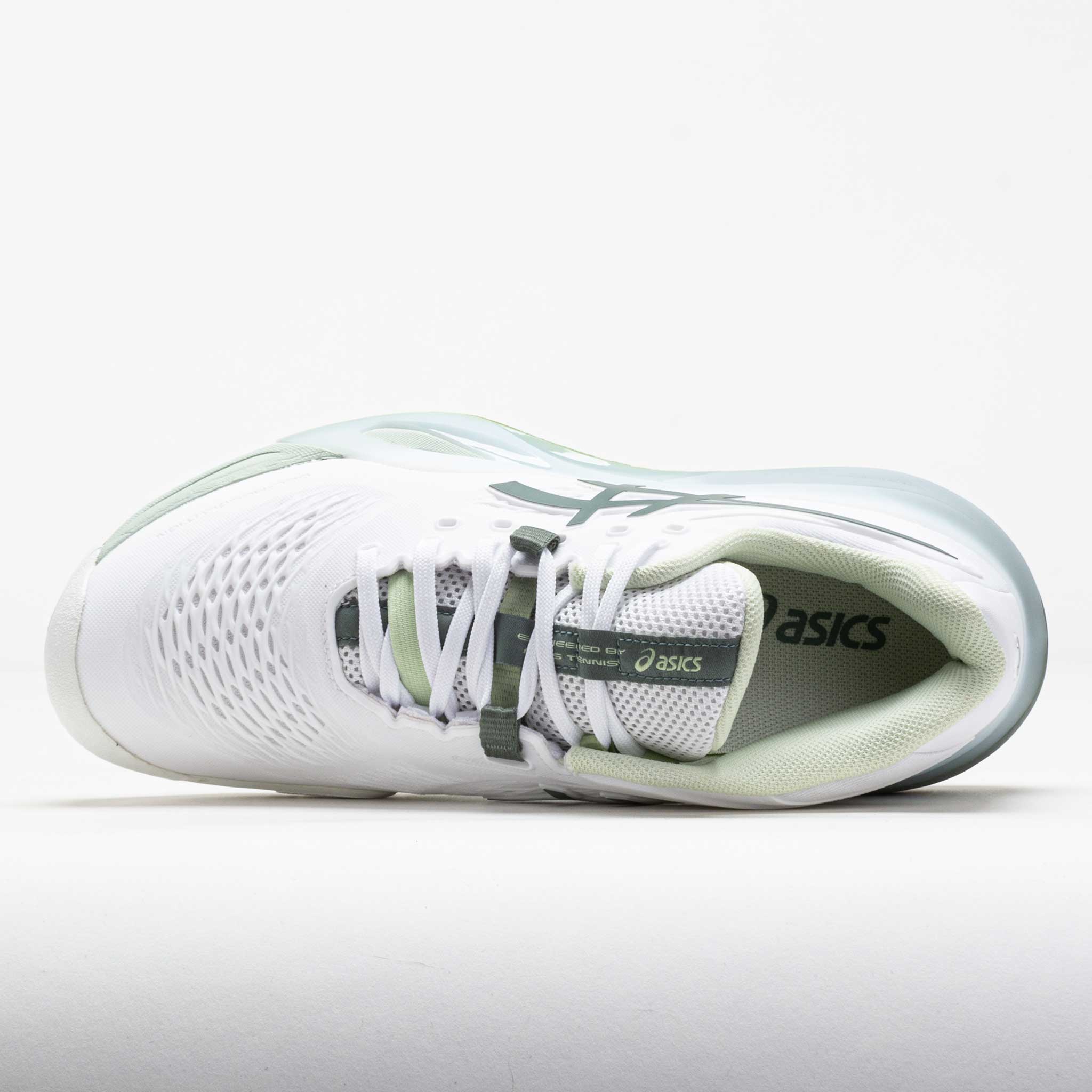 ASICS GEL-Resolution X Women's White/Monument – Holabird Sports