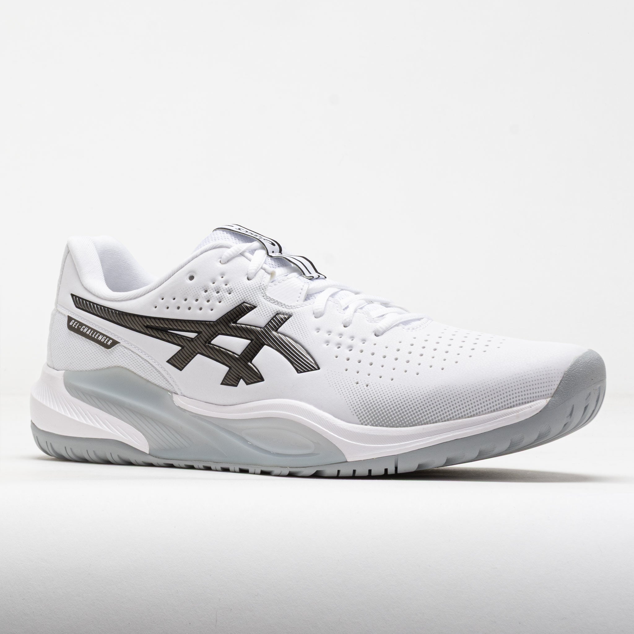 マエショー ASICS GEL-Challenger 15 Men's White/Gunmetal – Holabird Sports