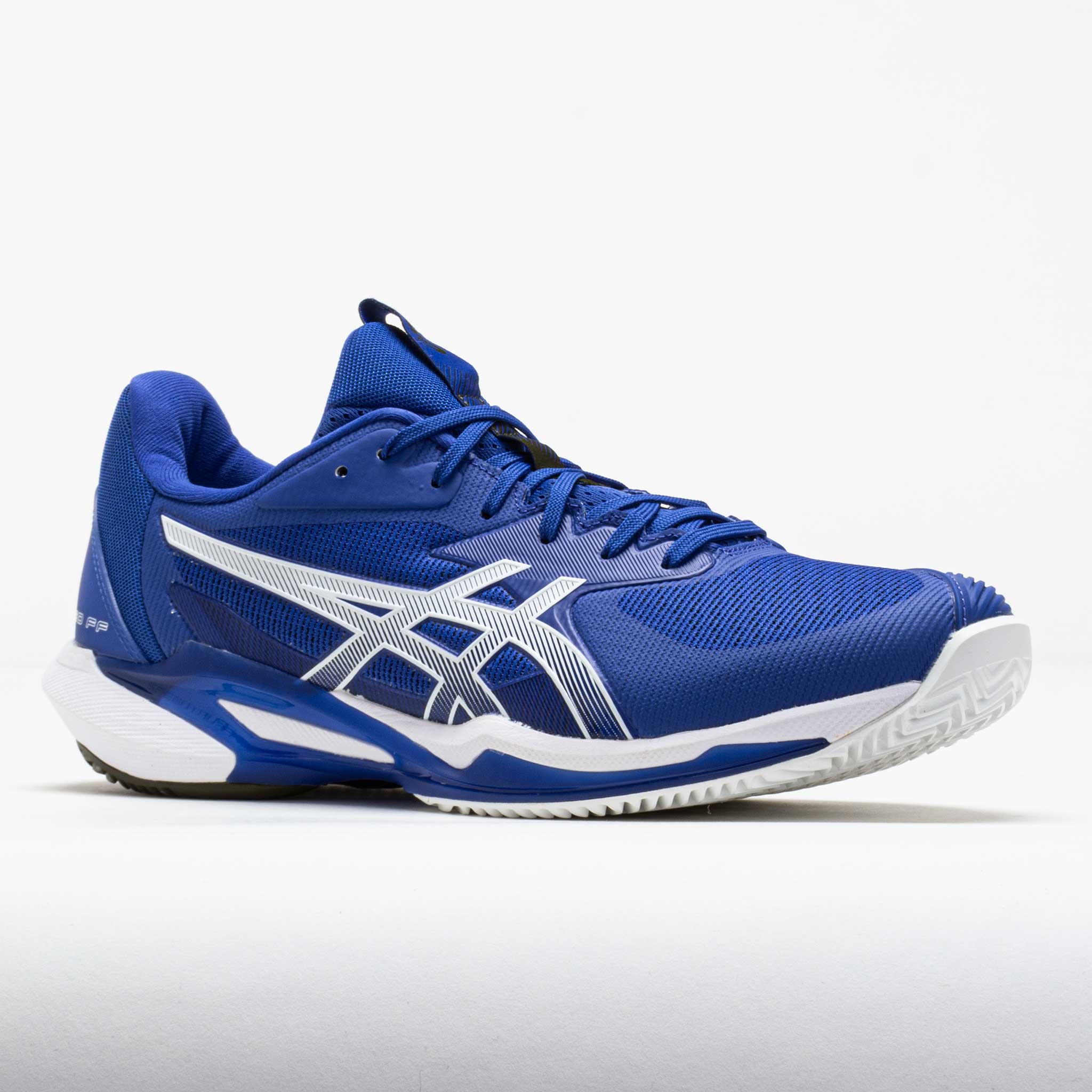 シューズ(男性用) ASICS SOLUTION SPEED FF 3 Asics Gel Solution Speed FF 3 Mens Tennis Shoe - White