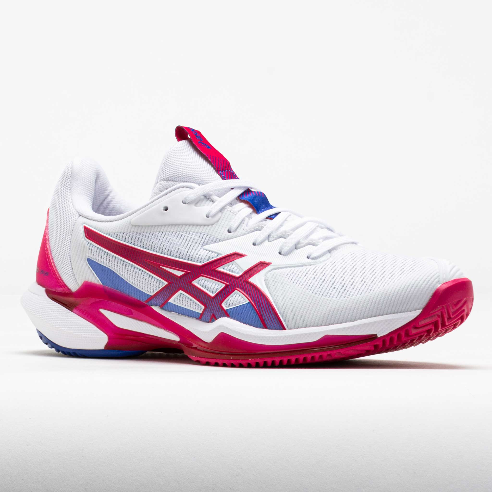 ASICS Solution Speed FF 3 Clay Women's White/Bright Rose