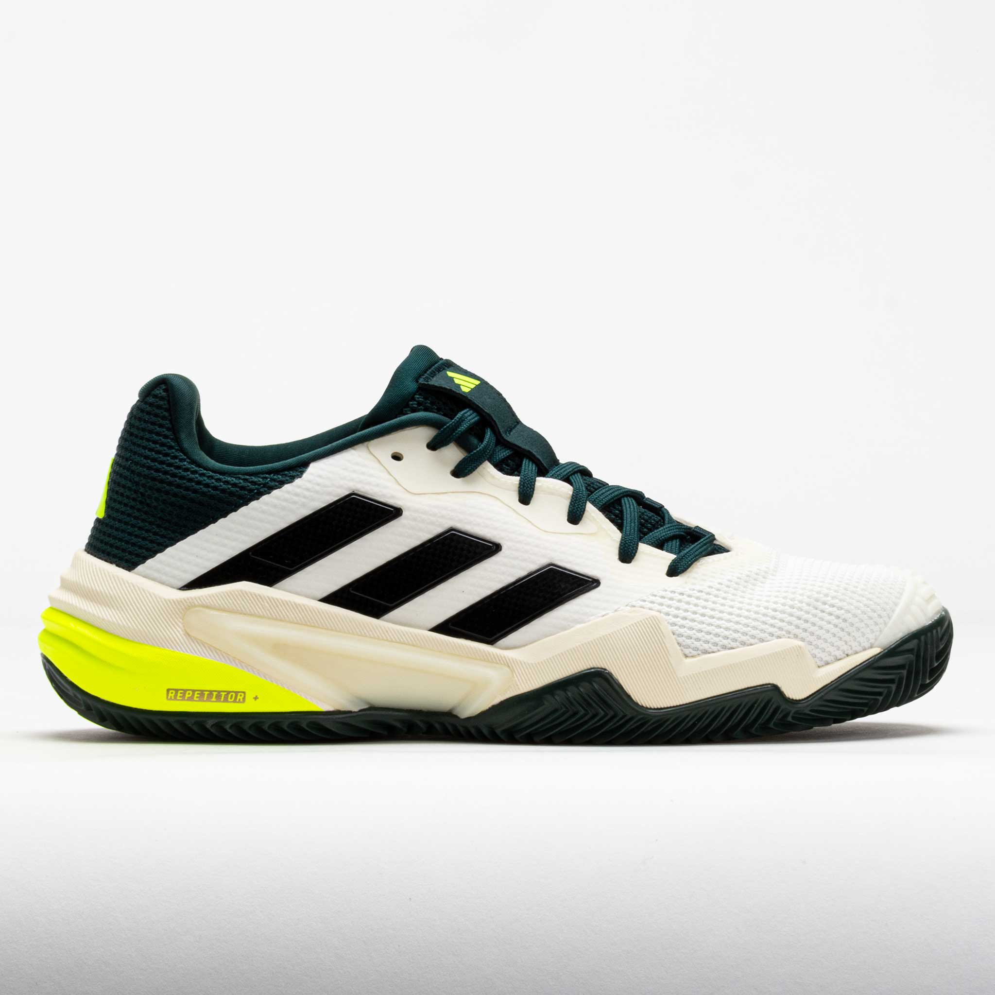 adidas Barricade 13 Clay Men's White/Black/Aurora Ivy