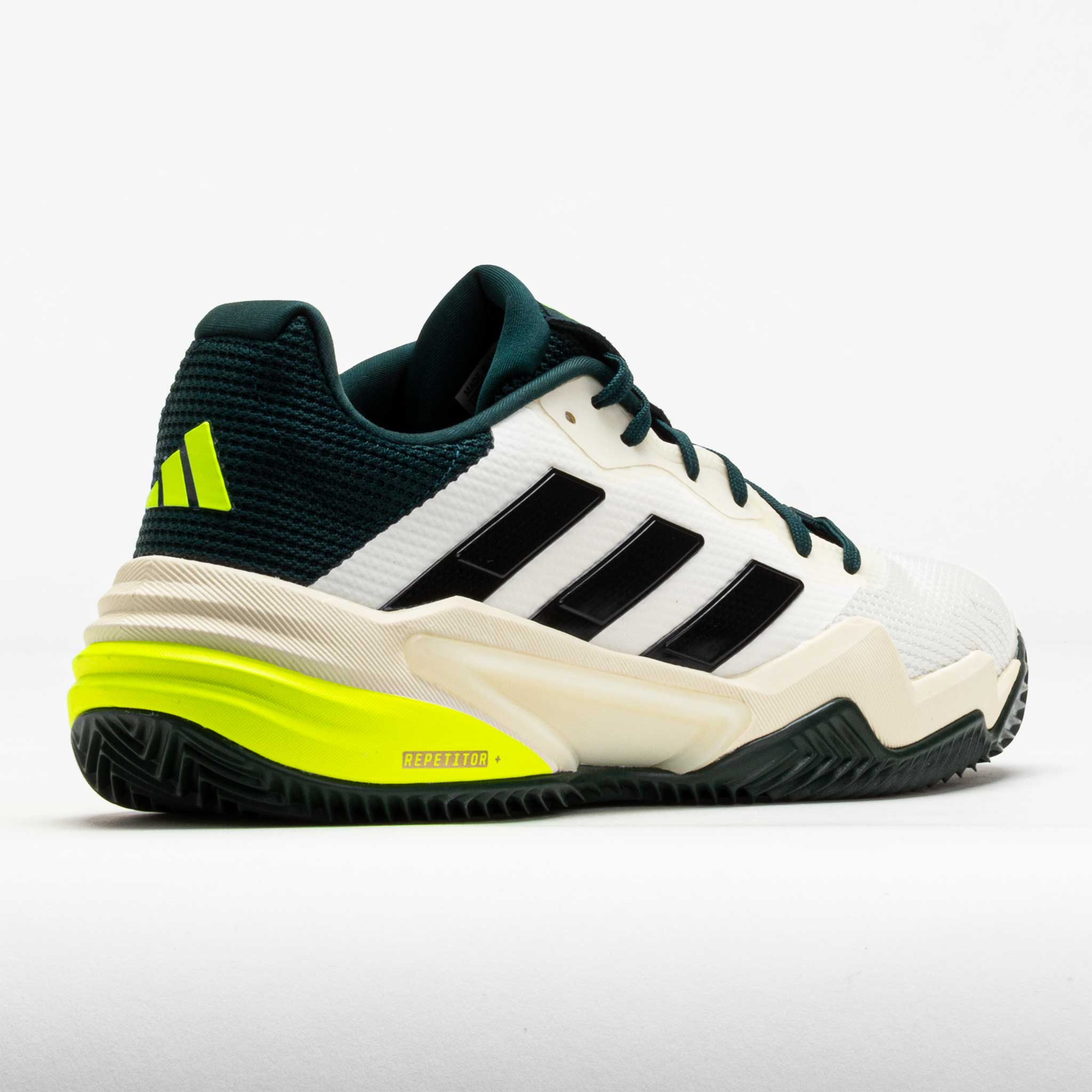adidas Barricade 13 Clay Men's White/Black/Aurora Ivy