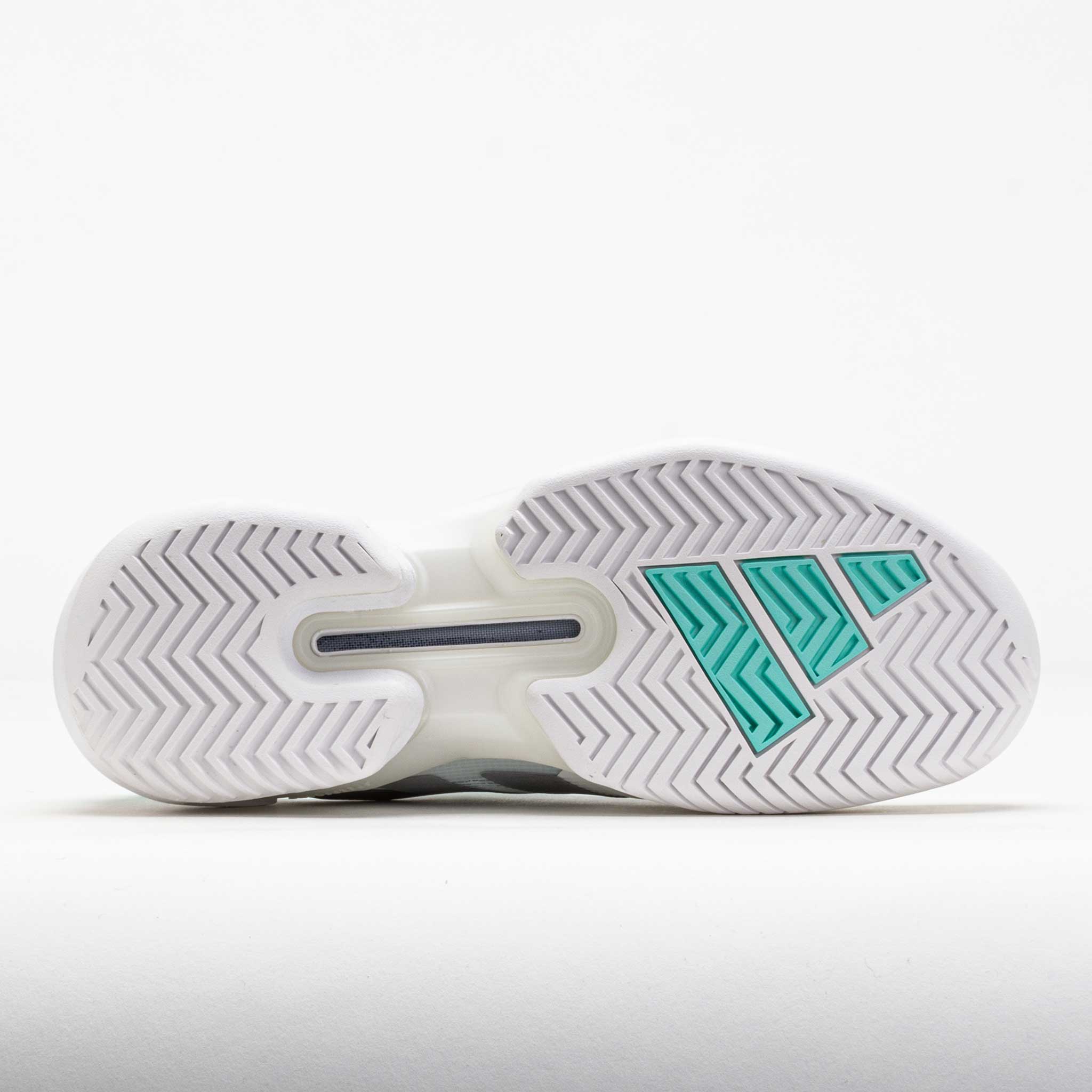 adidas Adizero Ubersonic 5 Women's White/Silver Metallic/Mint Ton