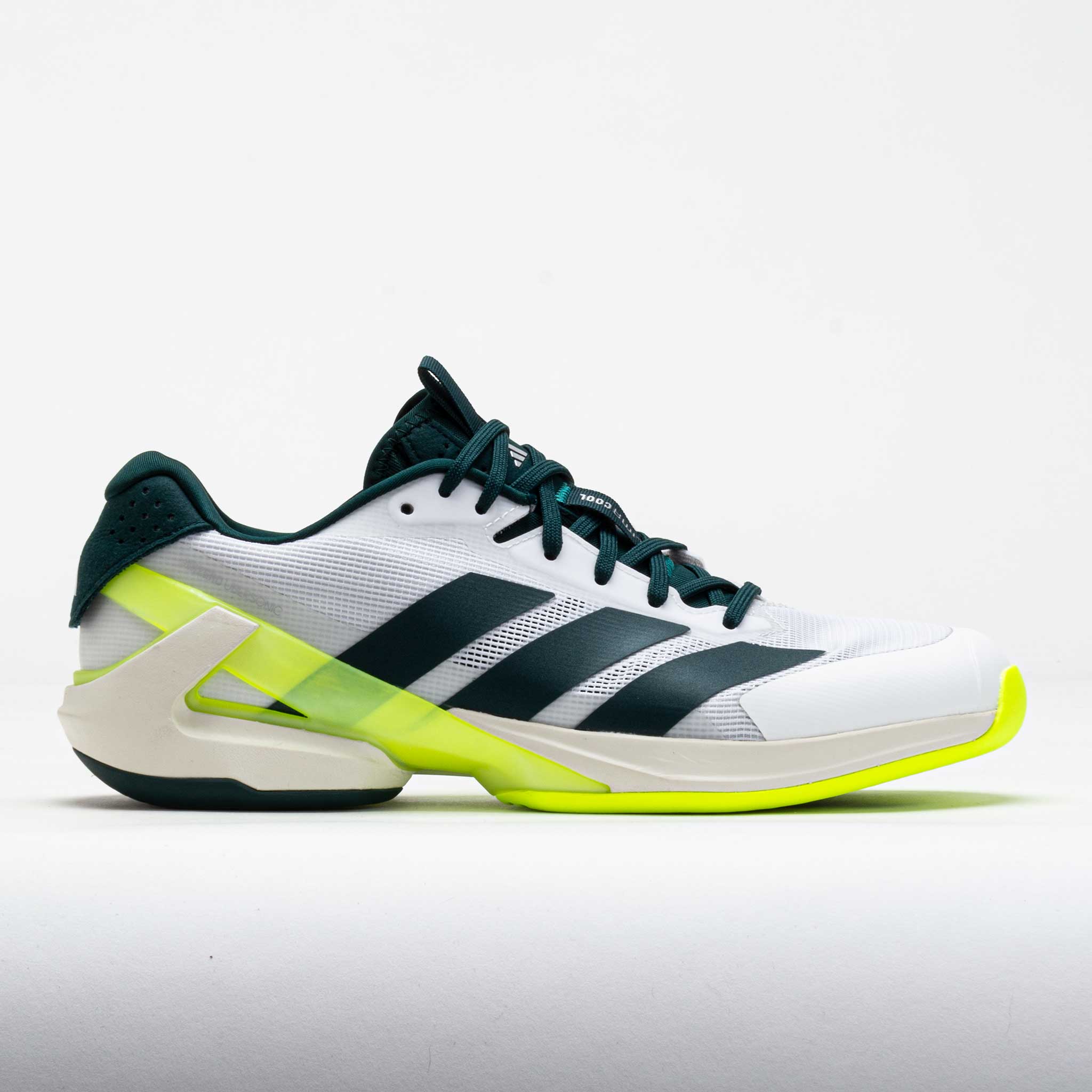 adidas Adizero Ubersonic 5 Men's White/Aurora Ivy/Lucid Lemon