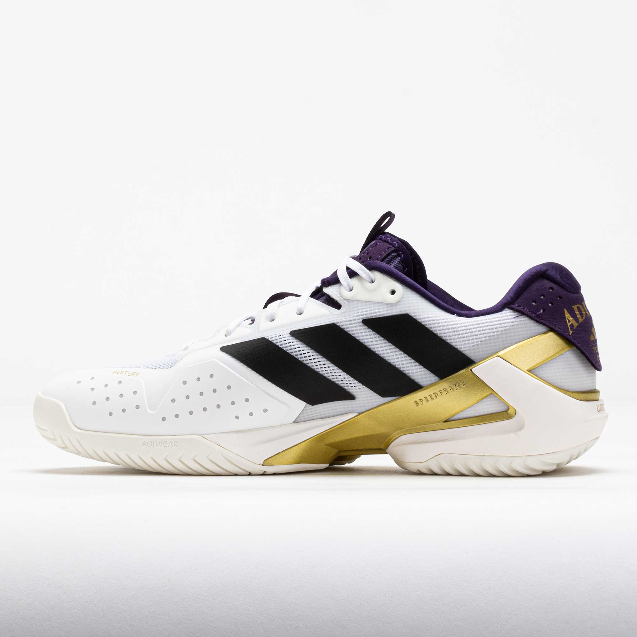 adidas Adizero Ubersonic 5 Men's White/Black/Aurora Plum