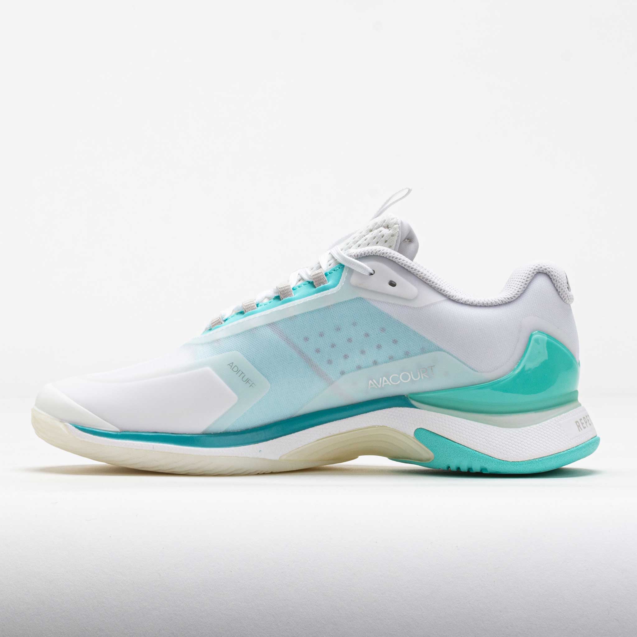 adidas AvaCourt 2 Women's White/Silver metallic/Flash Aqua