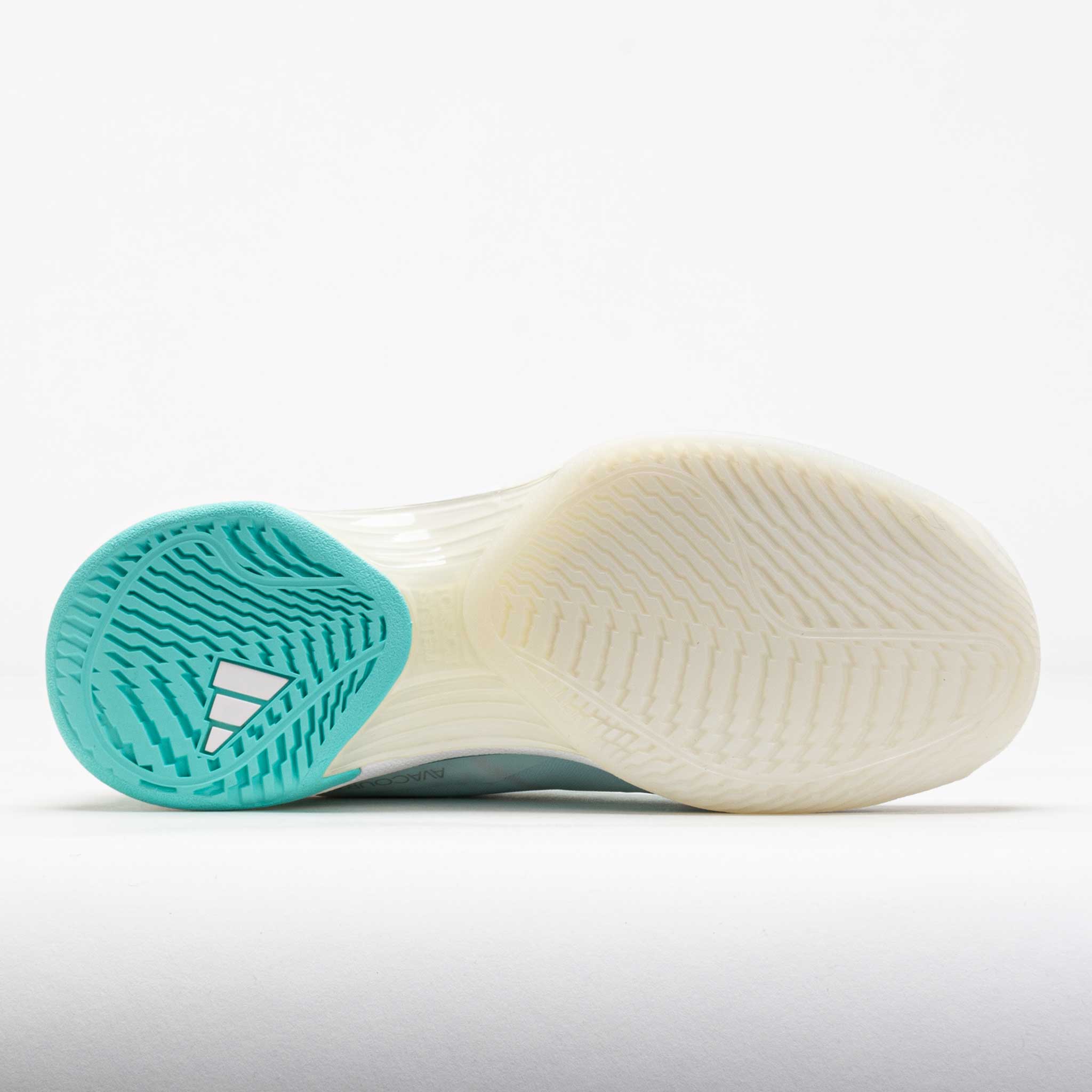 adidas AvaCourt 2 Women's White/Silver metallic/Flash Aqua