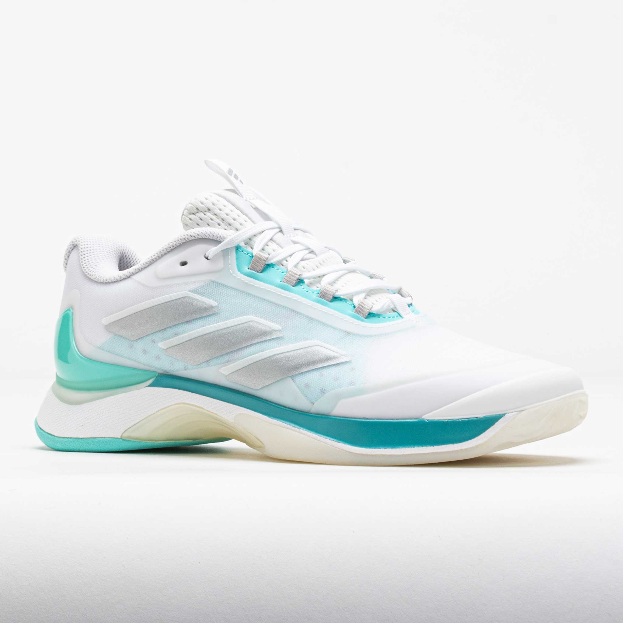 adidas AvaCourt 2 Women's White/Silver metallic/Flash Aqua