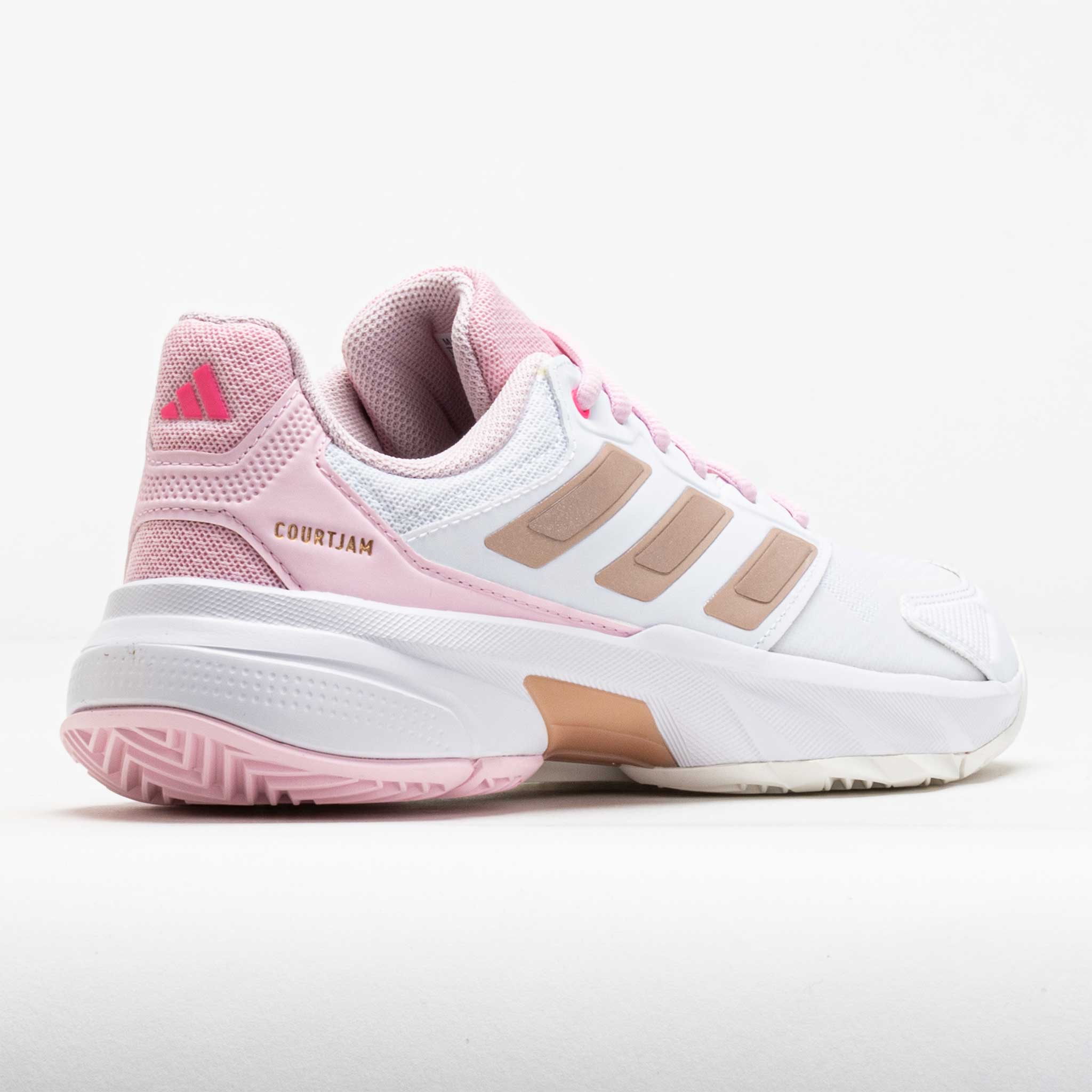 JAMS  adidas CourtJam Control 3 Women's White/Silver Metallic